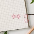 thumbnail image 1 of unbranded 120Ud Clips Planificadores Rosados En De Estrella Para Y Uso Diario, 1 of 6