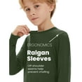 thumbnail image 3 of Unisex Kids 100% Merino Wool Base Layer Top Thermal Underwear Shirt for Girls and Boys, 3 of 7