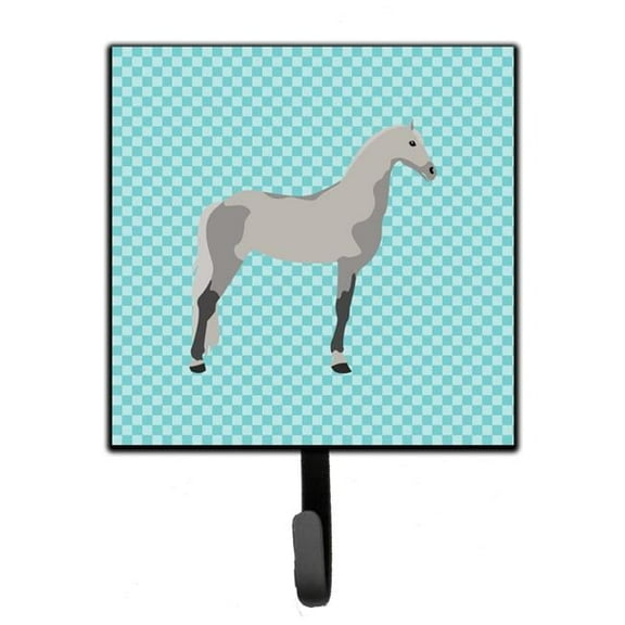 Carolines Treasures BB8082SH4 Orlov Trotter Horse Blue Check Leash or Key Holder