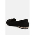 thumbnail image 3 of Atrika Faux Suede Tassel Loafers, 3 of 5