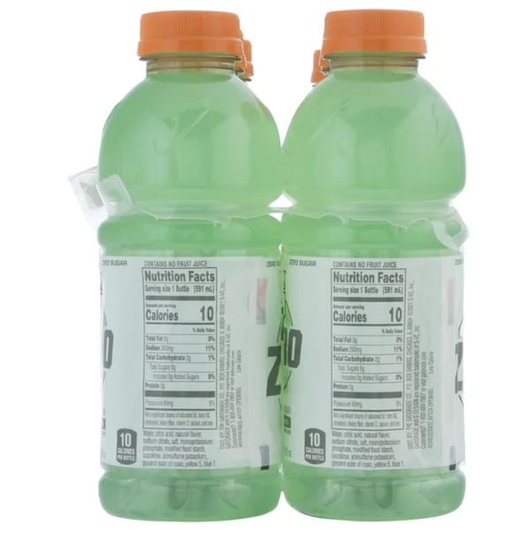 Buy Gatorade Thirst Quencher Fierce Zero Lime Cucumber Sports ...