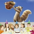 thumbnail image 2 of Scrat Ice Age school Backdrop Taspestry Wall Decor Banner Party Supplies Poster Birthday Decorations Background for Photography Taspestry, 2 of 6