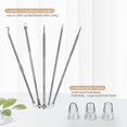 thumbnail image 4 of Blackhead Remover Pore Vide Pimple Extractor avec Courbe Noir Tête Kit Acné Retrait Kit, 4 of 9