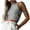 Gray, variant on Drses Womens Summer Halter Tops Cutout Sleeveless Crewneck Racerback Ribbed Knitted Crop Women's Tank Tops