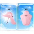 thumbnail image 2 of Minzimin UPF 50+ Sun Protection Hat for Men and Women, Wide Brim Outdoor Beach Fishing Cap with Neck Flap, Breathable Mesh, Windproof, 2 of 7