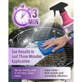 thumbnail image 4 of Fast-Acting Heavy-Duty Grill Degreaser Spray, Bbq Grill Cleaner,Grill Cleaner For Outdoor Grills, All Purpose Heavy Duty Cleaner for Burnt Food & Grease, 4 of 10