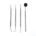 thumbnail image 1 of 4pcs Dental Teeth Whitening Kit Dentist Tooth Plaque Calculus Tartar Remover Tools, 1 of 4