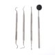thumbnail image 1 of 4pcs Dental Teeth Whitening Kit Dentist Tooth Plaque Calculus Tartar Remover Tools, 1 of 4