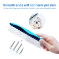 thumbnail image 2 of Peine para perros Peine para el cuidado de mascotas Peine para gatos para eliminar el pelo enmarañado El cuidado adecuado previene nudos y esteras en mascotas de pelo largo y corto No, 2 of 5