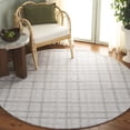 thumbnail image 2 of SAFAVIEH Ebony Deangelo Geometric Area Rug, Sage/Ivory, 6' x 6' Round, 2 of 10