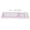 Purple, variant on BIMZUC Foldable Silicone 103-Key USB Wired Keyboard, Waterproof Dustproof Silent Portable Roll-Up Keyboard for PC and Laptop, Ultra Slim Flexible Design for Travel, Pink (5.9 in / 15 cm)