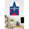 thumbnail image 3 of Logo de l'équipe MLB Texas Rangers - Série mondiale 2023, 3 of 4