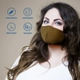 thumbnail image 3 of BLU HORN Face Mask from Large to 2XL(X-Large), with nose wire, adjustable loop, breathable, 3 of 5