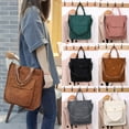 thumbnail image 4 of Stylago Women's Corduroy Tote Bags with Detachable Strap Crossbody Shoulder Purse Button External Pocket Zipper Shopping Handbag White, 4 of 5