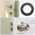 thumbnail image 6 of Uxcell Door Knob Plates, 4 Pcs Round Plate Cover for Door Deadbolt Black, 6 of 6
