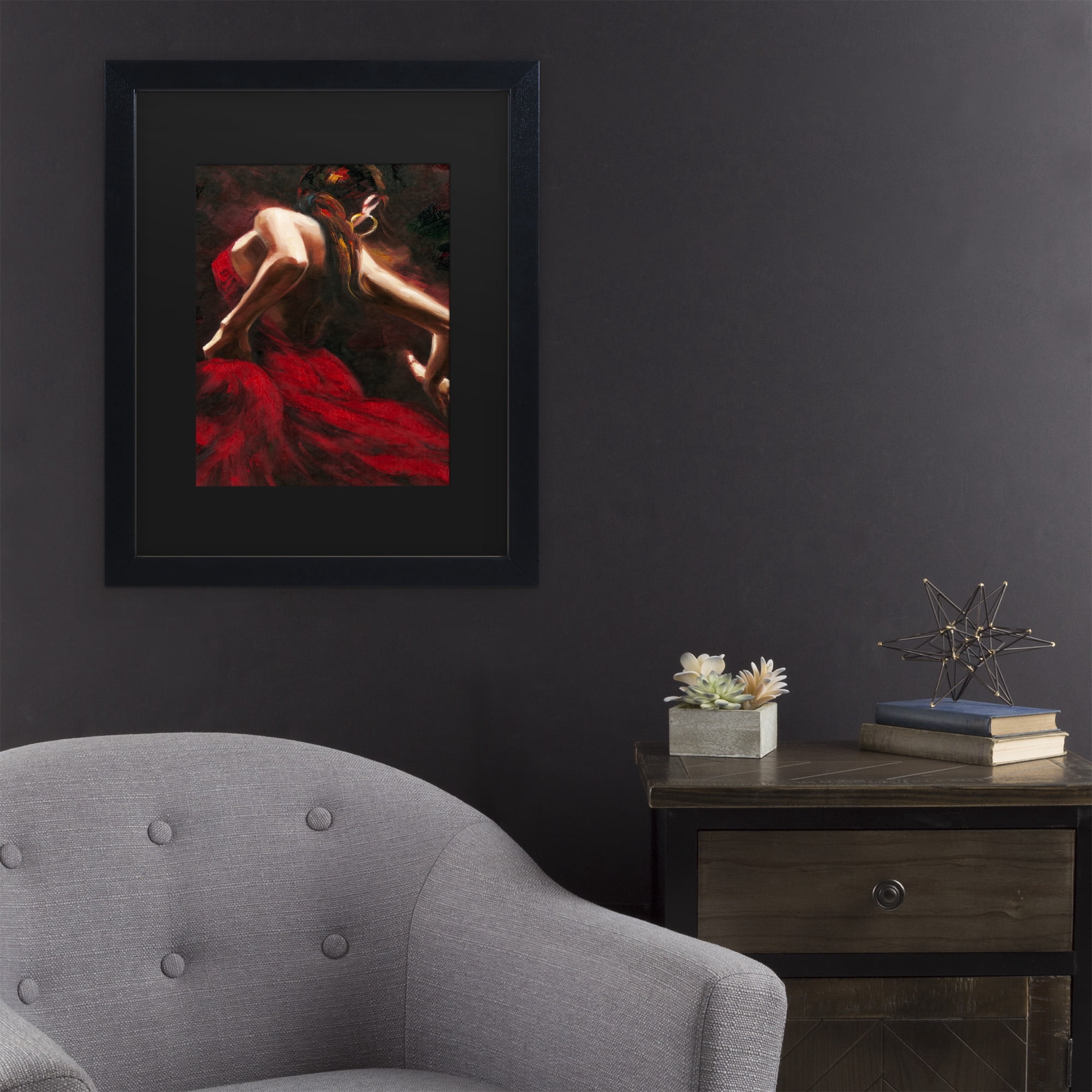 Trademark Fine Art 'Flamenco Dancer' Canvas Art by Masters Fine Art