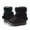 #01-Black, variant on Toddler Warm Lined Boots Kids Girls Boys Winter Non Snow Boots Outdoor Shoes (#01-Beige,5)