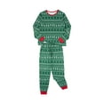 thumbnail image 2 of Aunavey Family Matching Christmas Pajamas Xmas Tree Jammies Clothes Sleepwear Long Sleeve Pjs, 2 of 8
