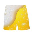 thumbnail image 6 of Ndbuld Men's Board Short Beach Sho Men's Gradient Printing Hawaiian Special Oktoberfest Print Beach Casual Trouser Shorts Pants Evergreen,Yellow,XL, 6 of 9