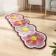 thumbnail image 5 of Alfombra de dormitorio súper suave y antideslizante con estampado floral | Funda de alfombra de poliéster y ante | Multiusos para sala de estar, mesa de centro, mesita de noche, pasillo, comedor, 5 of 5