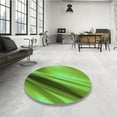 thumbnail image 4 of Ahgly Company Machine Washable Indoor Rectangle Transitional Emerald Green Area Rugs, 5' x 7', 4 of 7
