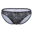 thumbnail image 1 of Ropa interior con estampado de leopardo para hombre, bikini de cintura baja, ropa interior, traje de baño SG, 1 of 6