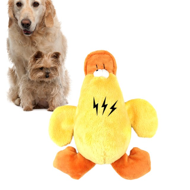 Dog Chew Toy Creative Interactive Duck Chicken Design Pet Bite Toy Pet Sound Toy