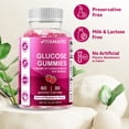 thumbnail image 3 of Gomitas masticables con glucosa Vitamatic, frambuesa natural, 60 unidades, 3 of 8