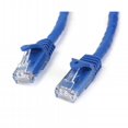 thumbnail image 1 of 35 ft. Blue Gigabit Snagless RJ45 4pairUTP Cat6 Patch Cable, 1 of 1