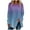Light Blue, variant on Scyoekwg Long Sleeve Shirts for Women Crew Neck Hide Belly Pullovers Comfy Gradient Print Graphic Tees Cute Tops Dressy Casual Blouses Loose Tunics Tops to Wear with Leggings (Blue,S)