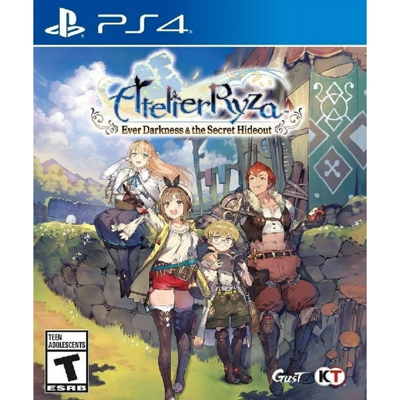 Restored Atelier Ryza: Ever Darkness & The Secret Hideout (Playstation 4, 2019) RPG Game (Refurbished)