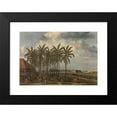 thumbnail image 2 of Andries Beeckman 14x11 Black Modern Framed Museum Art Print Titled - The Castle of Batavia (C. 1661), 2 of 5
