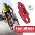thumbnail image 3 of Sywqhk CANSUCC bicicleta patilla de cambio trasera MTB marco cola gancho extensor (rojo) Sywqhk Alta Calidad, 3 of 7
