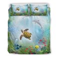 thumbnail image 1 of Juego de cama Hawaiian Animal In The Ocean Polynesian, 1 of 3