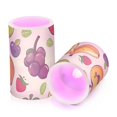 thumbnail image 2 of Cute Fruit Cartoon Flameless Candles&nbsp;LED Lights Battery Operated Candles with Remote and Timers Flicker Lights Votive Set of 2, 2 of 7