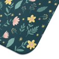 thumbnail image 5 of Pioneer Flower Floral Print Pattern Kitchen Dish Drying Mat 1 Pack, Ultra Absorbent Microfiber Drainer Mat, 16"x18", 5 of 6