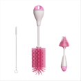 thumbnail image 1 of Silicone Bottle Brush Cleaner Attachment, Pink, 1 of 5