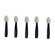 thumbnail image 1 of Aplicadores de sombras desechables y pinceles compactos, ideales para belleza, manualidades y bricolaje, juego de 20 piezas, herramientas de maquillaje multiusos, 1 of 5