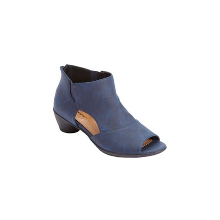 

Comfortview Women s Wide Width The Ophelia Shootie Heeled Shoes