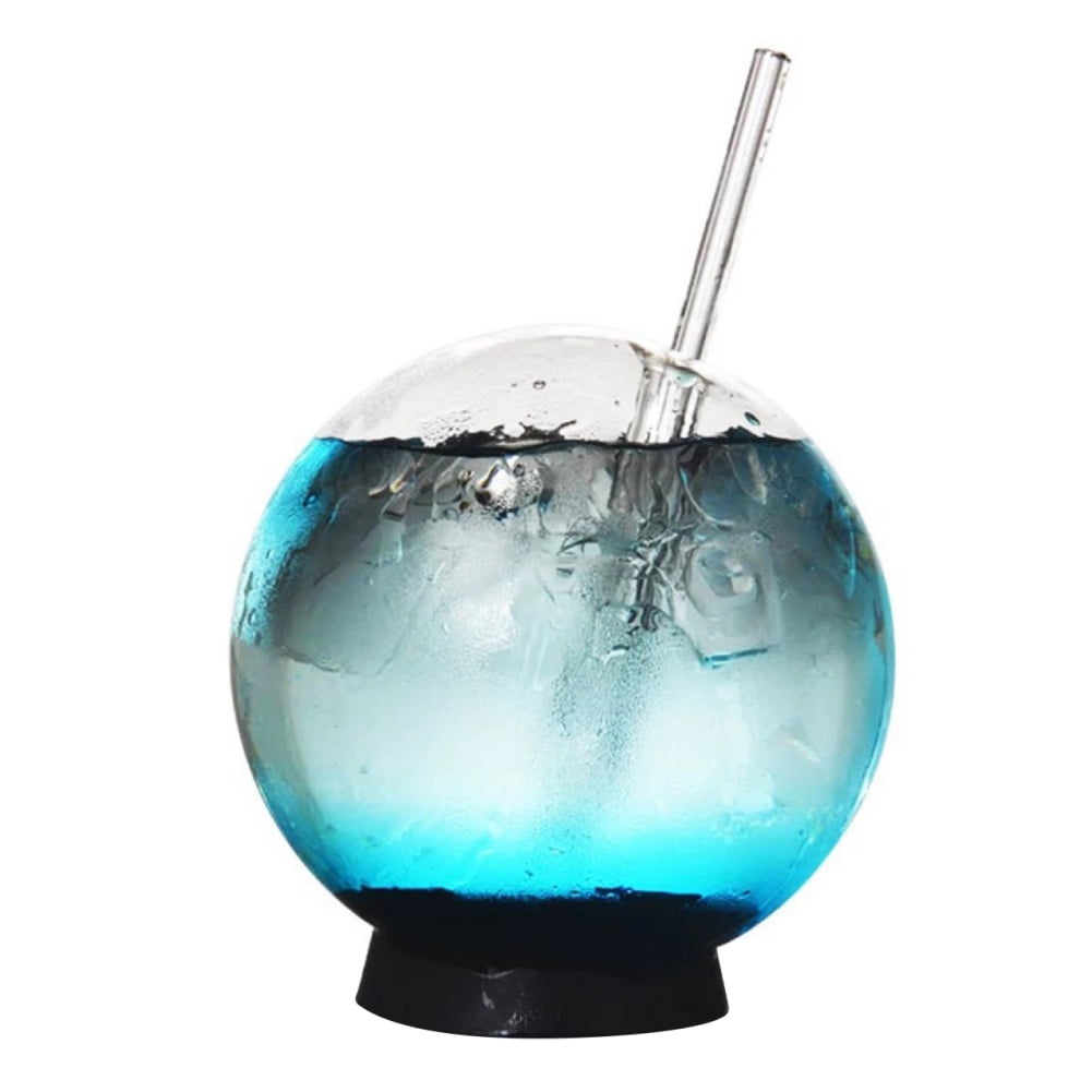 Wholesale Glass Straws with Round Ball 