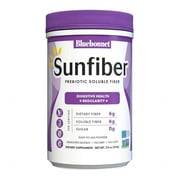 Bluebonnet Sunfiber – 6g of Plant Based Prebiotic Fiber - Unflavored, 7.4oz 30 Days