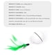 thumbnail image 3 of Juguete Eléctrico Para Gatos, Bola Automática Para Gatos Con Luz Led, Bola Interactiva Recargable Por Usb Para Mascotas, Gatos Y Perros Inevent PT000893-00, 3 of 7