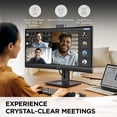 thumbnail image 2 of ViewSonic VG3457CV 34 Inch Ultrawide QHD 1440p Curved Video Conferencing Docking Monitor with Windows Hello Compatible IR Webcam, Advanced Ergonomics, and 100W USB C for Home and Office, 2 of 5