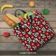 thumbnail image 5 of Balery Red Floral Bolsa de Mano para Mujeres con Cremallera, Bolsa de Gimnasio con Compartimentos, Bolsa para Laptop, Bolsa para Trabajo, 5 of 7