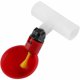thumbnail image 1 of 5 Stück Geflügelwasser-Trinkbecher Vogelhäuschen Kunststoff Automatische Tränke für Vieh Hühnerstall Geflügelstall Fütterungsbogen, 1 of 5