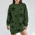 thumbnail image 2 of Robe d'Hiver pour Femmes, Robe Décontractée pour Femmes, Robe d'Automne et d'Hiver à Col Rond Manches Longues Imprimée, 2 of 4