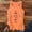 Orange, variant on Women's Fashion Sun Moon Print Tank Top for Casual Daily Wear Sleeveless Design Ideal for Spring and Summer Outfits Versatile and Comfortable Orange S