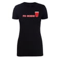 thumbnail image 2 of I'm going solo Ladies funny T-shirts, Beer T-shirts, Graphic T-shirts for Women - Black MH200WFUN S7 3XL, 2 of 3