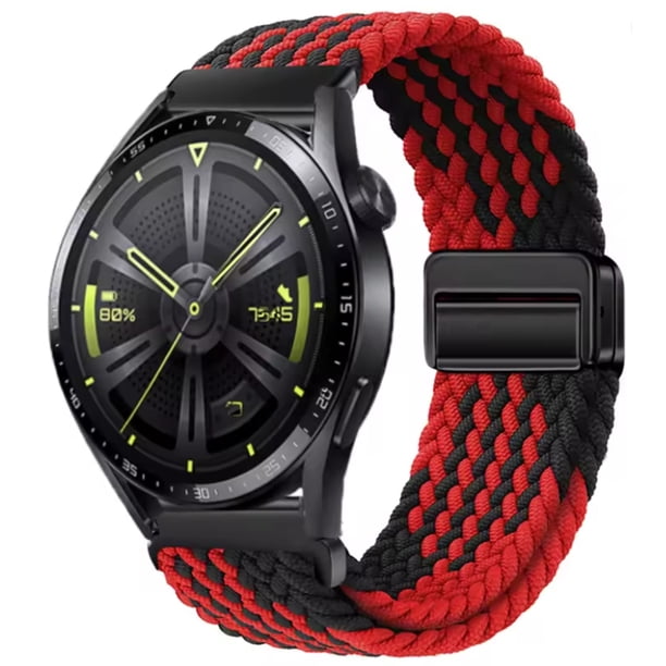 Correa de Nylon Trenzado para Huawei Watch GT6/GT5/GT4/GT3, 5/4/3 Pro 22mm