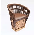 thumbnail image 2 of Silla Equipal Tulum Color Marron, 2 of 4